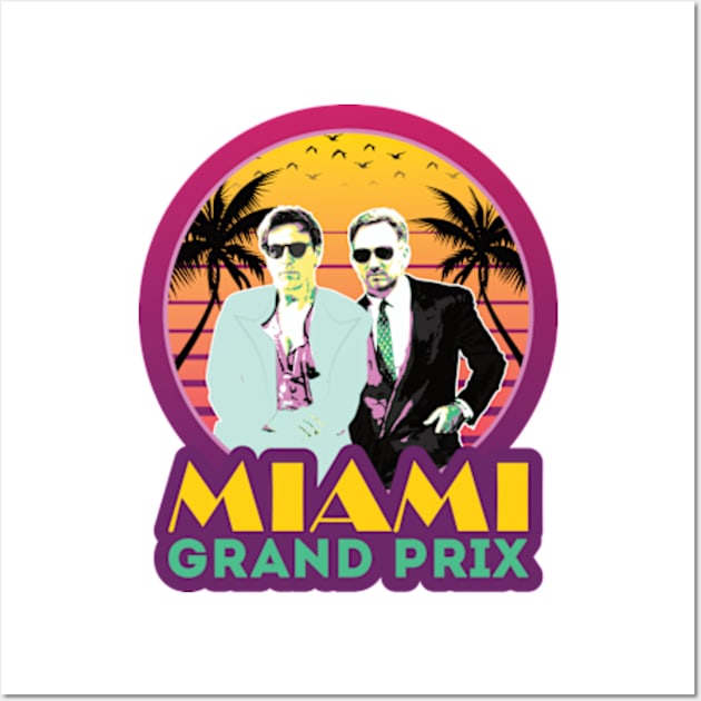 Miami Grand Prix Wall Art by Worldengine